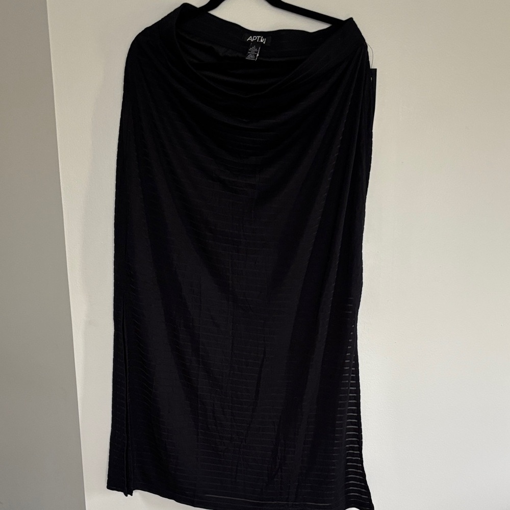Apt. 9 Classic Black Maxi Skirt